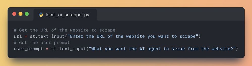 Build a Web Scrapping AI agent with Llama-3 Running Locally (100% free ...