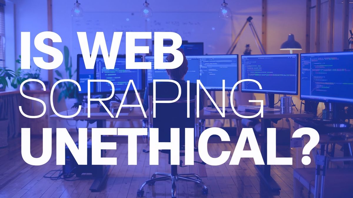 Is Web Scraping Unethical