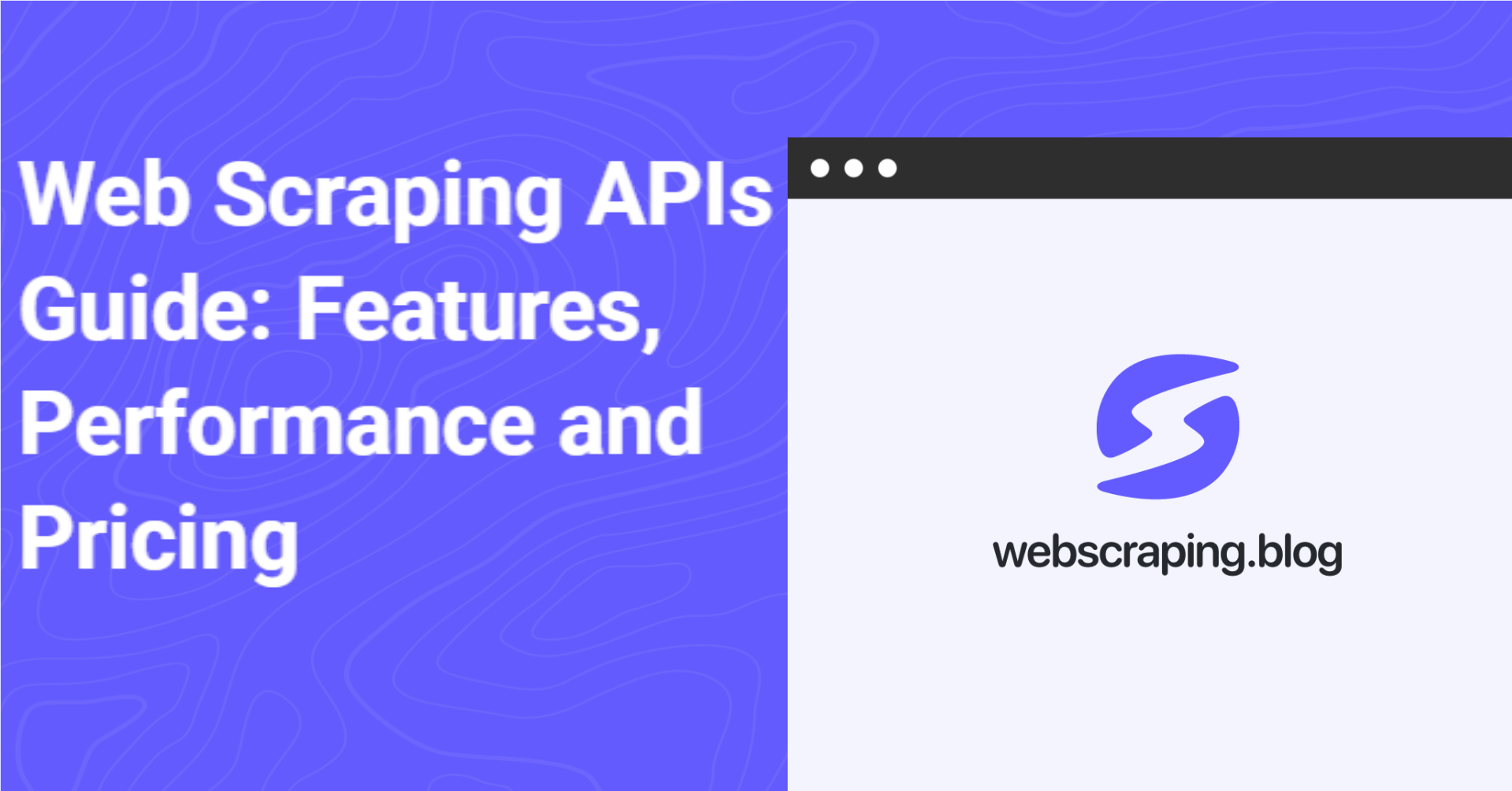 the cover of "Web Scraping APIs Guide" blog post